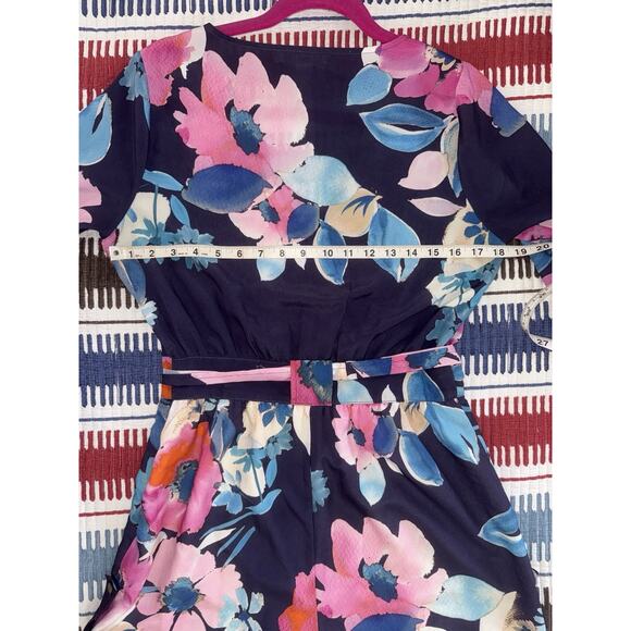 Charlie Jade Floral Romper Boho Chic Beach Club Resort Bohemian Sz S/P - Picture 10 of 13